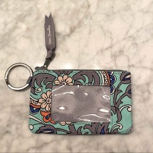 Vera Bradley ID keychain wallet